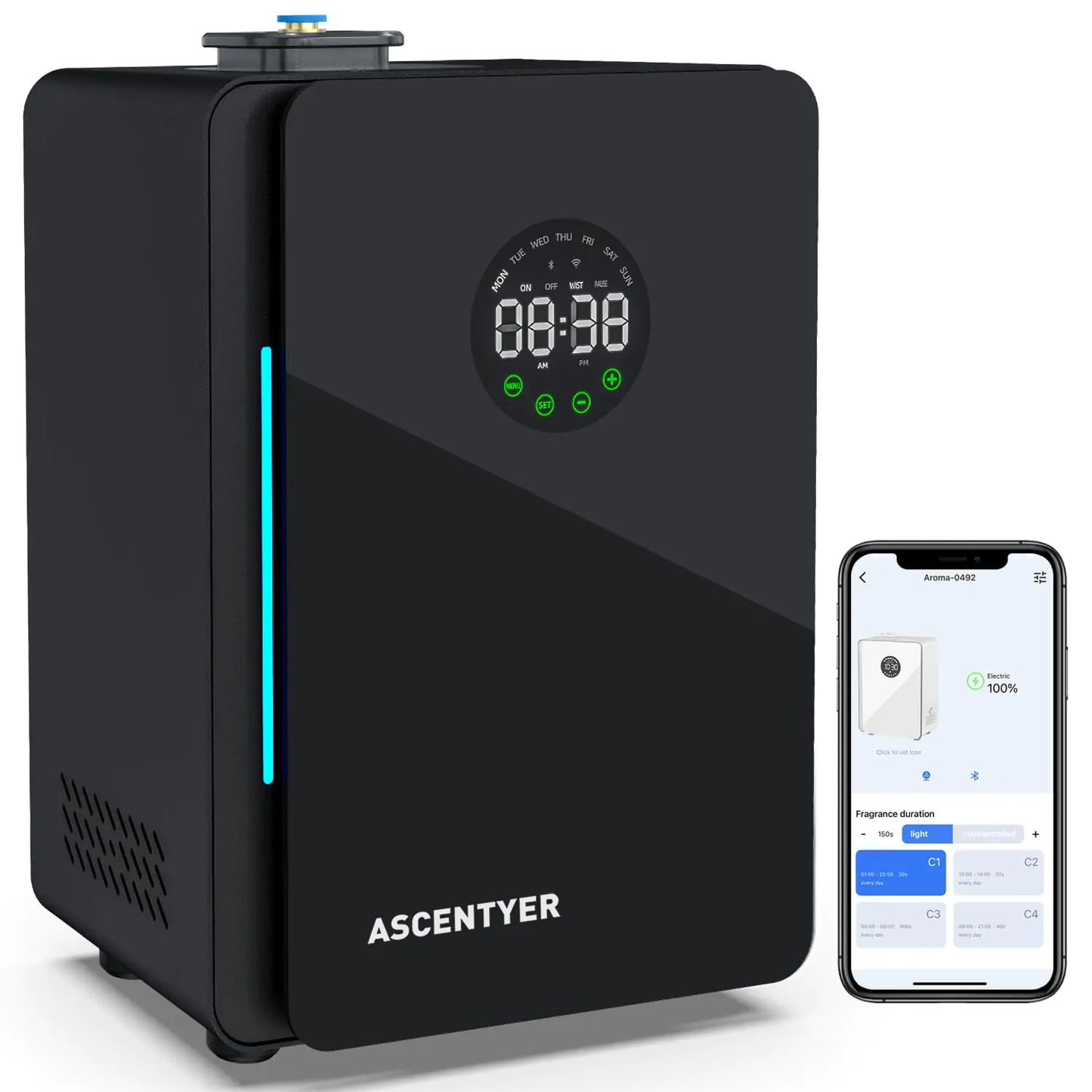 HVAC Pro AromaTech Diffuser - Black